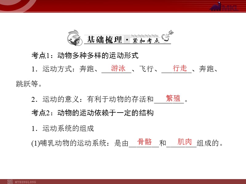 《动物的运动和行为》PPT课件.ppt_第2页