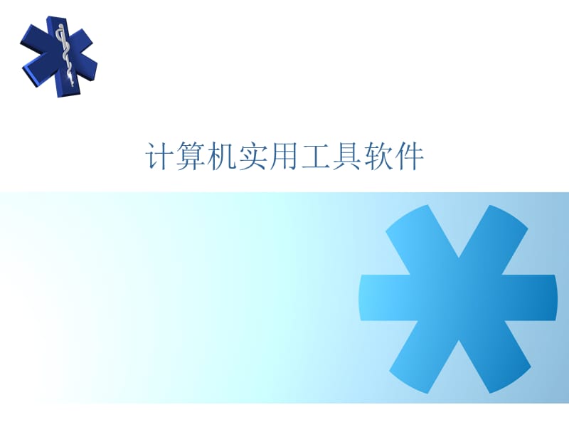 《工具软件概述》PPT课件.ppt_第1页