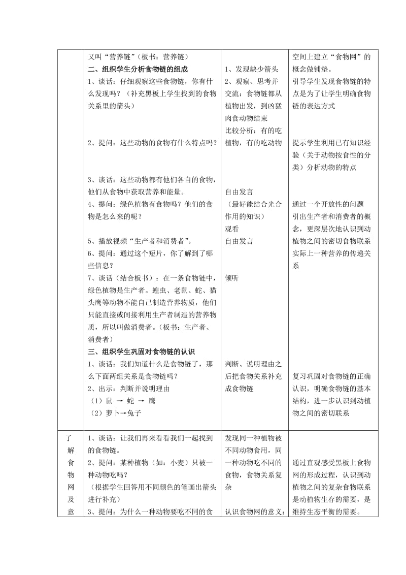 2019年六年级科学上册 第5单元 23 密切联系的生物界教案3 青岛版.doc_第3页