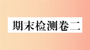 2019春八年級歷史下冊 期末檢測卷（二）習(xí)題課件 新人教版.ppt