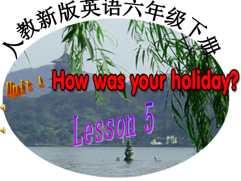 (人教新版)六年级英语下册课件Unit1Lesson.ppt_第1页