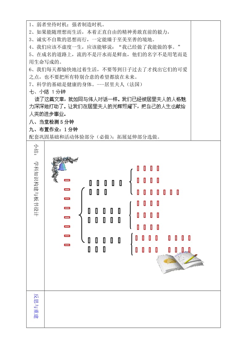 2019年六年级语文下册 4 我的信念（第2课时）教学设计 鲁教版五四制.doc_第2页