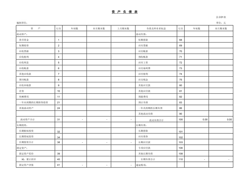 自动生成本月数和本年累计数的现金流量表_第3页