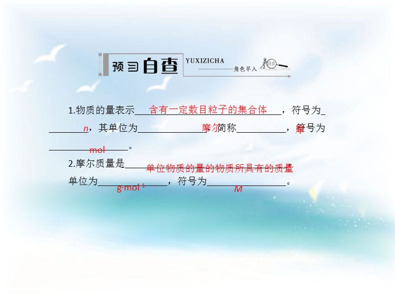 《物质的量摩尔质量》PPT课件.ppt_第2页