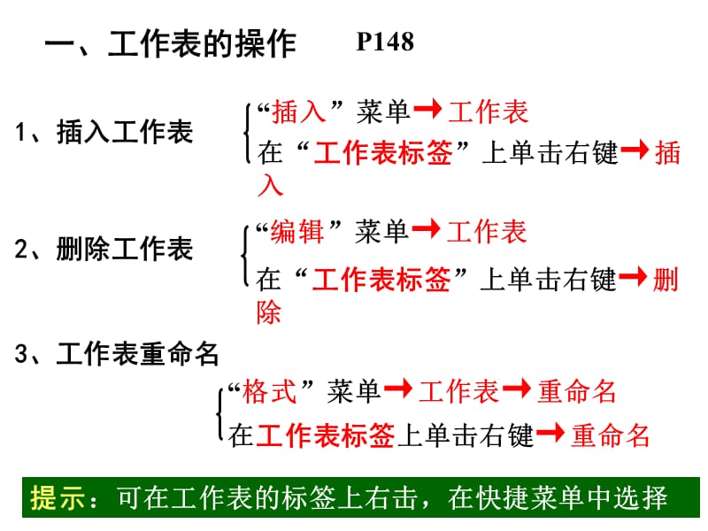 Excel电子表格-工作表操作、编辑、格式化与图表.ppt_第2页