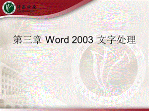 《word文字處理》PPT課件.ppt