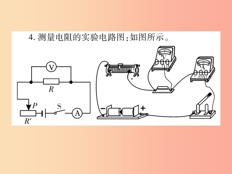 2019秋九年级物理全册第十五章第三节“伏安法”测电阻习题课件新版沪科版.ppt_第3页