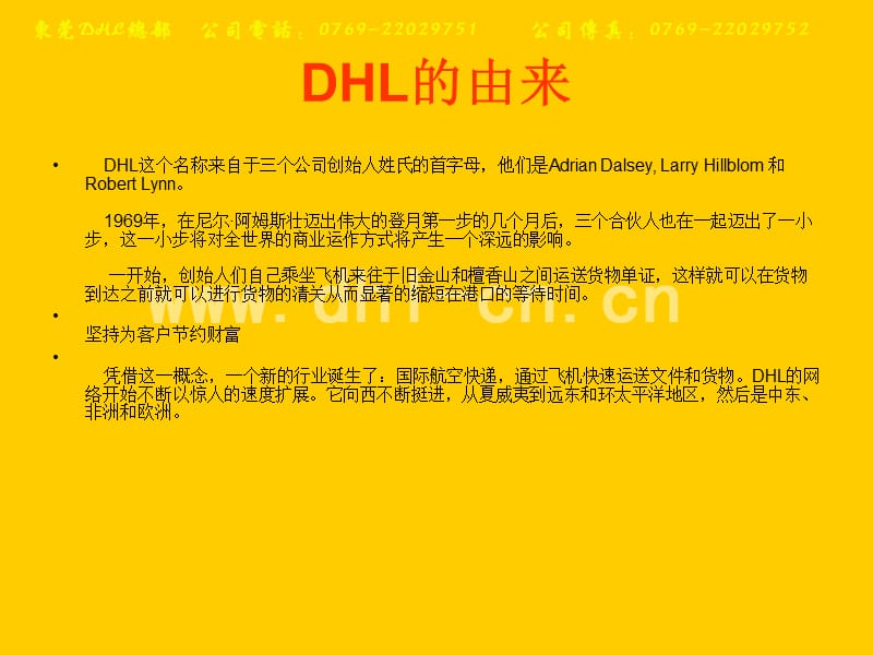 东莞DHL-DHL知识集锦.ppt_第3页