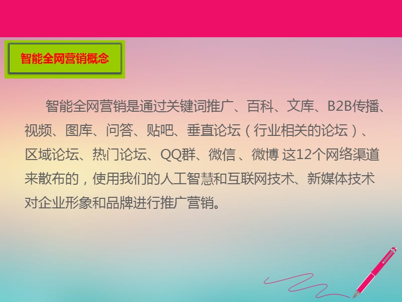 全网营销综合解决方案提供商.ppt_第2页