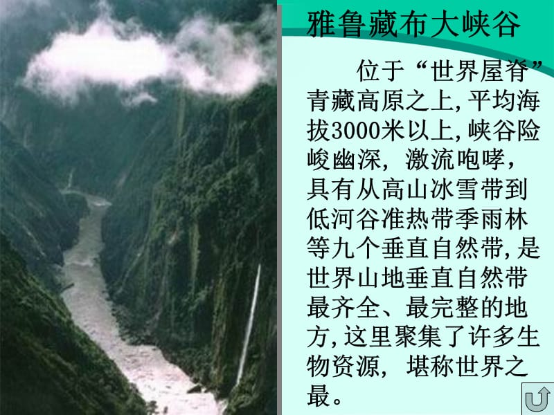 四年级语文上册2雅鲁藏布大峡谷.ppt_第3页