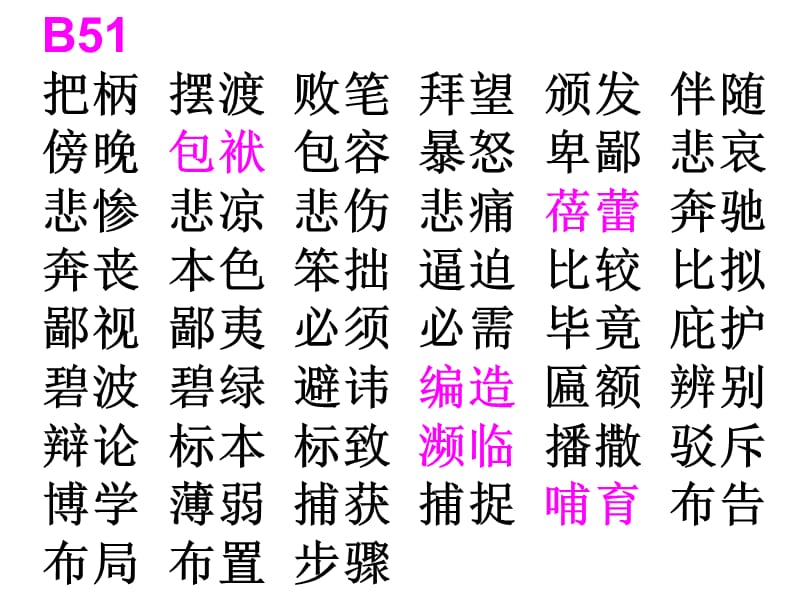 北京市2012中考词语表.ppt_第2页