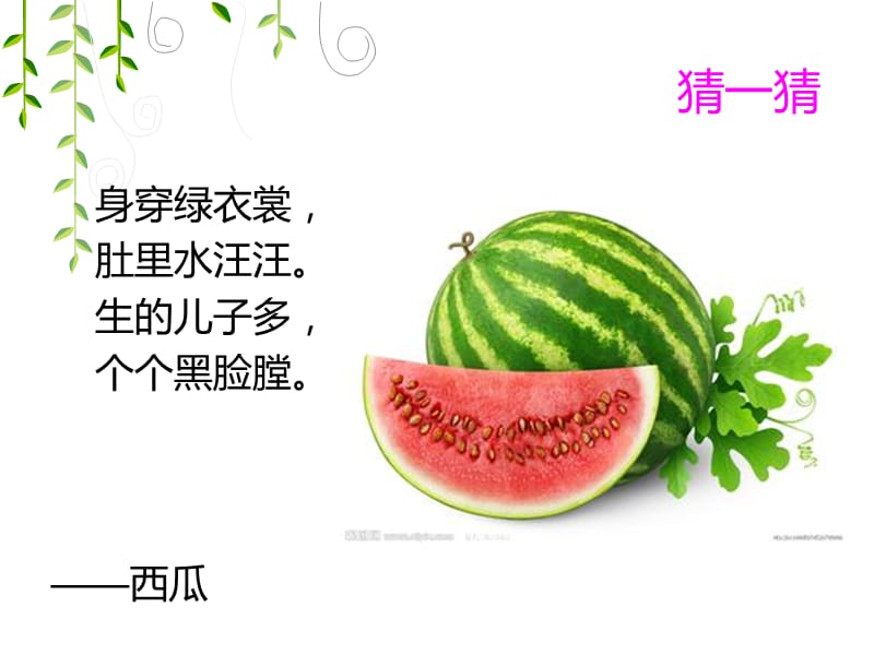 三级上册第二讲《我爱吃的水果和蔬菜》.ppt_第2页