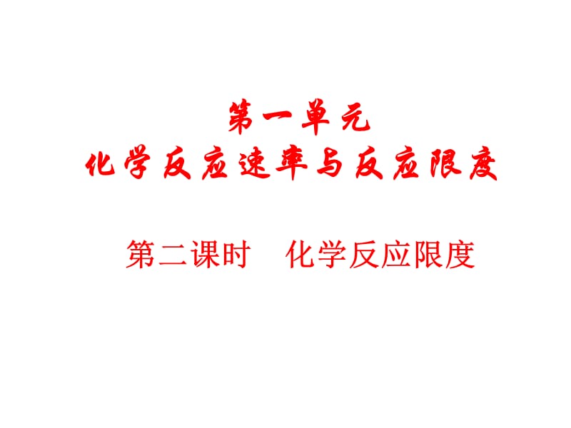 化学反应的速率和限度课件(苏教版必修2).ppt_第1页