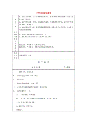 2019春一年級數(shù)學下冊 第五單元《綠色行動 100以內(nèi)數(shù)的加減法（一）》（信息窗2）教案 青島版六三制.doc