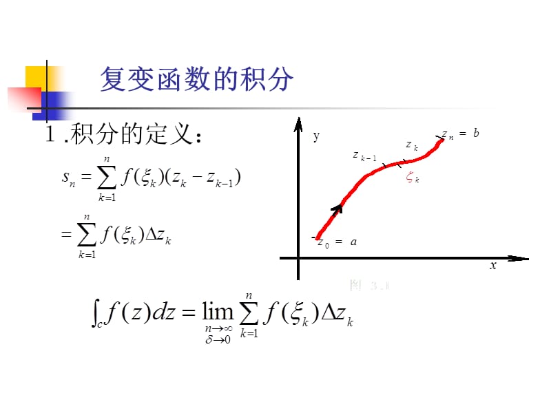 复变函数积分数学物理方法柯西定理推论及应用.ppt_第3页