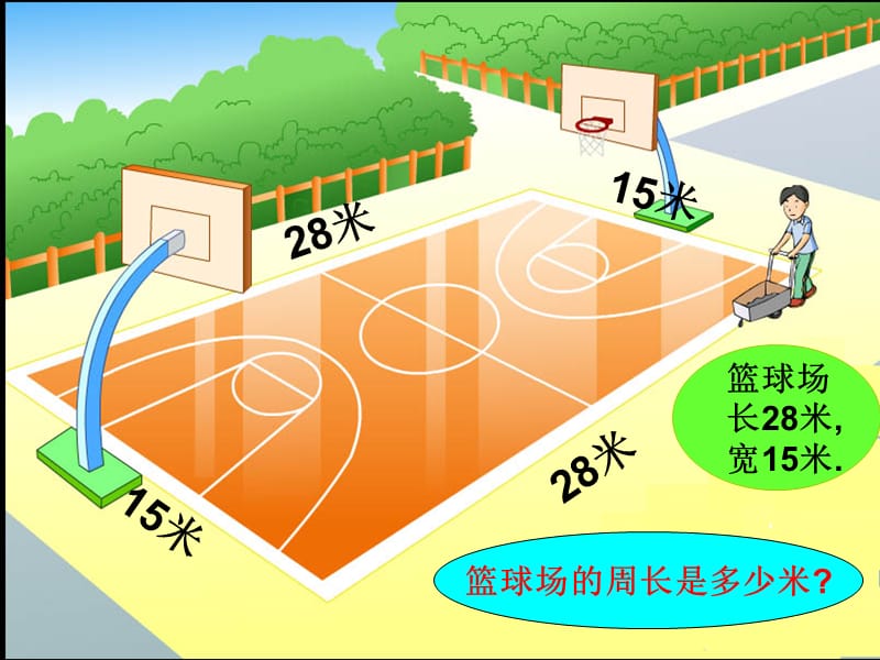 人教版三年级上册《长方形和正方形周长的计算》课件.ppt_第3页