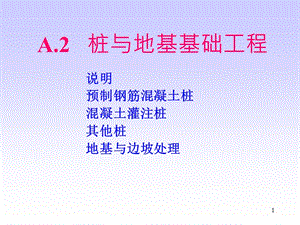 A.2樁與地基基礎(chǔ)工程ppt課件