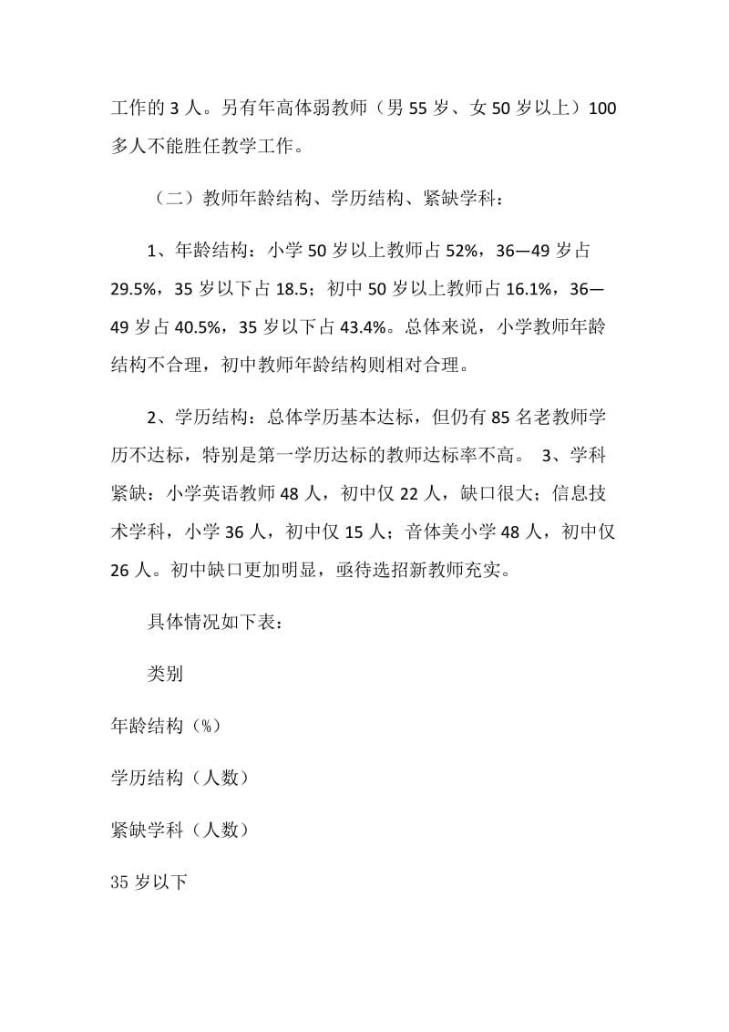 农村中小学教师队伍现状的调研报告.doc_第2页