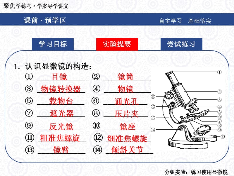 分组实验：练习使用显微镜.ppt_第3页