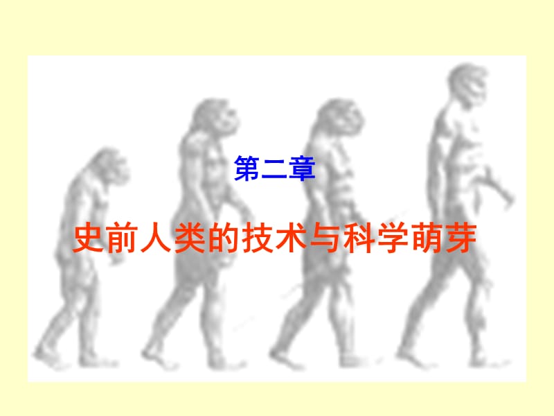 原始社會人類的技術(shù)與科學(xué)知識的萌芽.ppt_第1頁