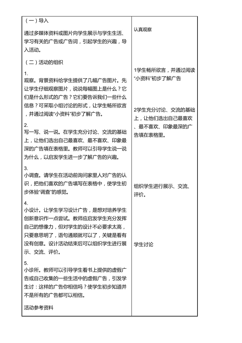 2019年小学二年级综合实践课第十六课时广告与我们的生活.doc_第2页