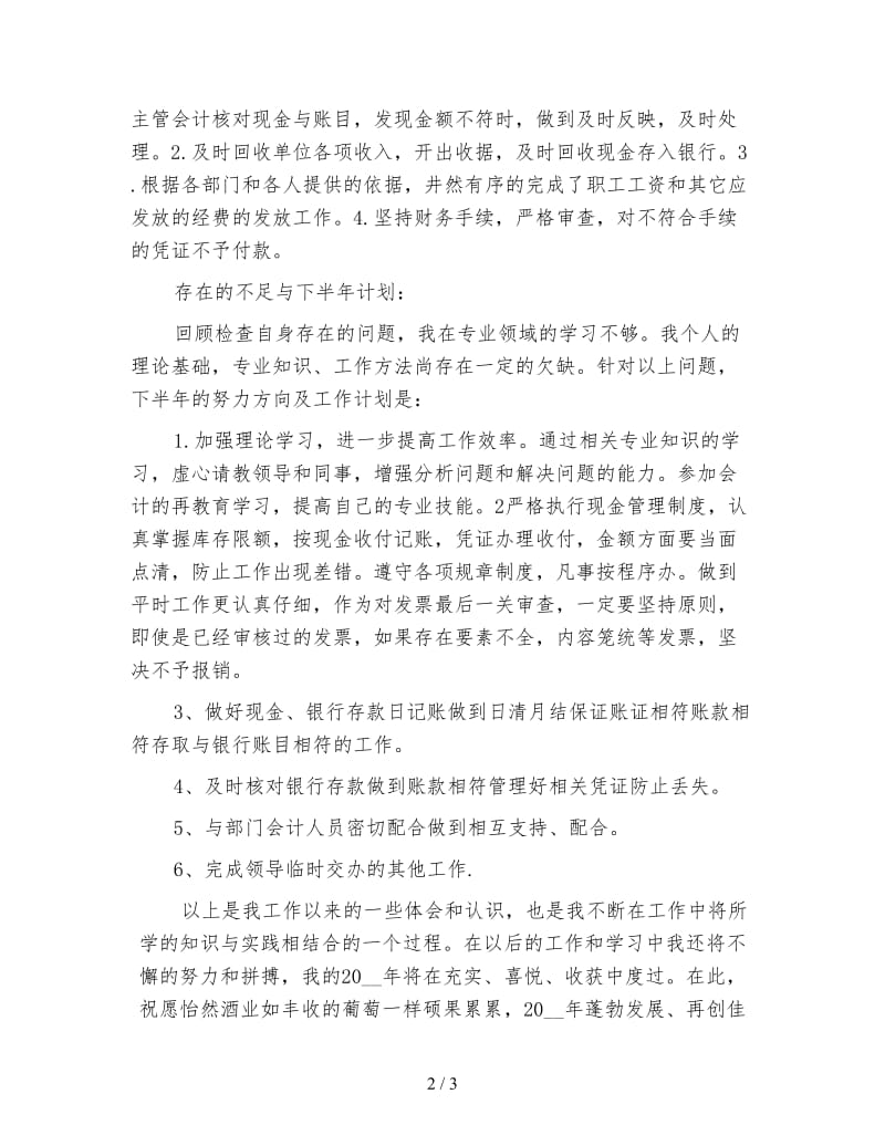 新公司出纳人员工作总结（三）.doc_第2页