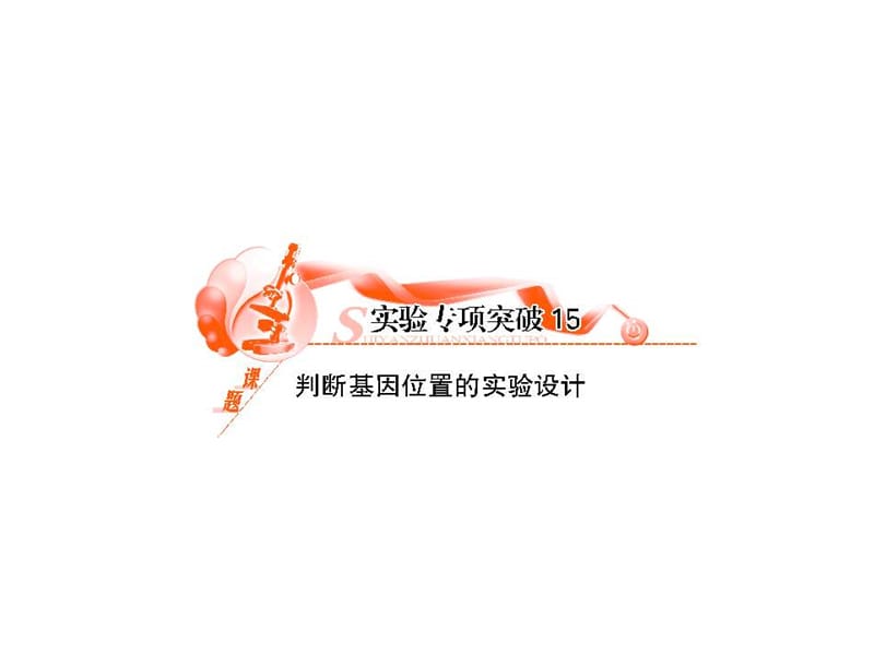 判断基因位置的实验设计.ppt_第1页