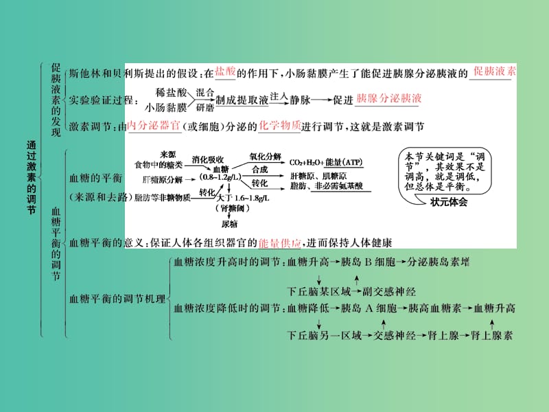 高考生物 第2章 第2讲 通过激素调节及神经调节与体液调节的关系课件 新人教版必修3.ppt_第3页