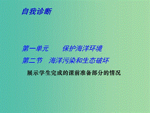 高中地理 3.2海洋污染和生態(tài)破壞課件 魯教版選修2.ppt