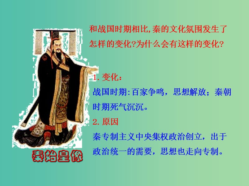 高中历史专题一 二 汉代儒学 1课件 人民版必修3.ppt_第2页
