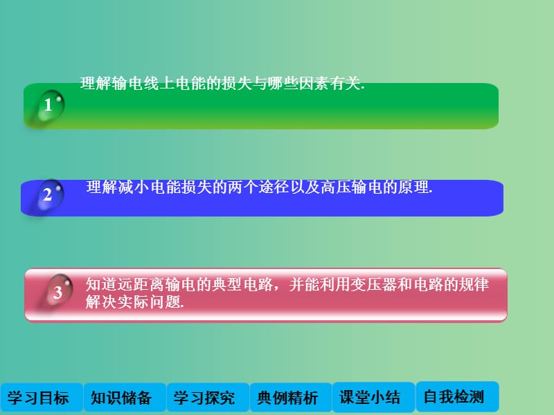 高中物理 2.7 电能的输送课件 教科版选修3-2 .ppt_第2页