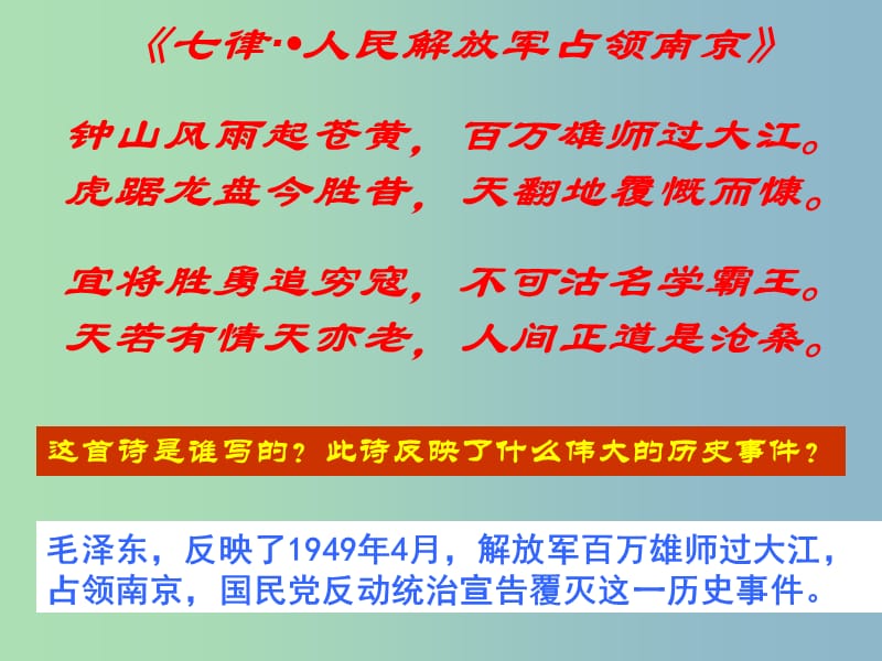 高中历史 第20课 新中国的民主政治建设课件 新人教版必修1.ppt_第1页
