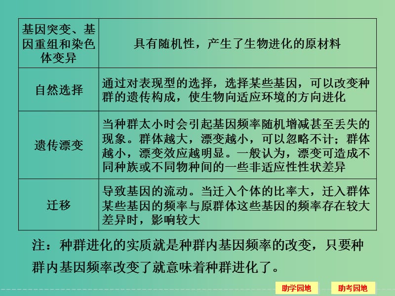 高中生物 第五章 生物的进化课件 苏教版必修2.ppt_第3页