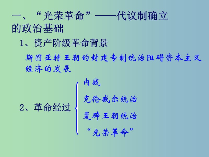 高中历史 7.1近代西方民主政治的确立与发展课件 人民版必修1.ppt_第3页