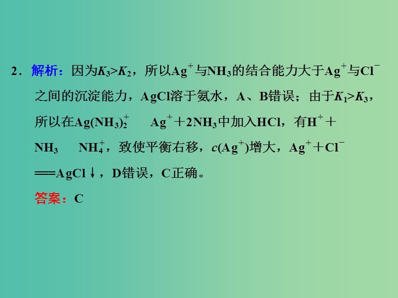 高考化学一轮复习 专题专项训练（五）习题讲解课件.ppt_第2页