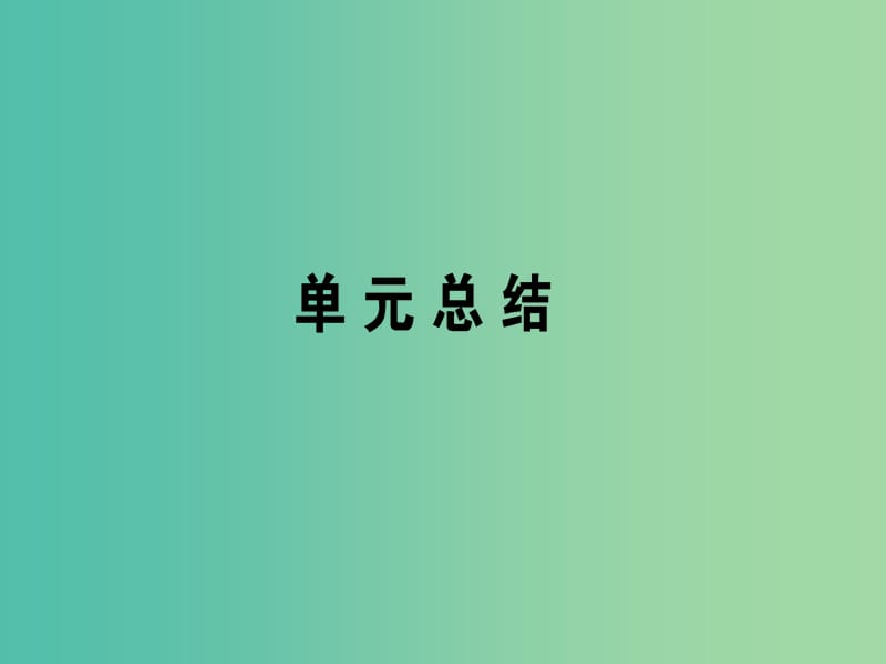 高中政治第4单元当代国际社会单元总结课件新人教版.ppt_第1页