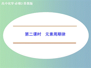 高中化學(xué) 1.1.2元素周期律同課異構(gòu)課件 蘇教版必修2.ppt