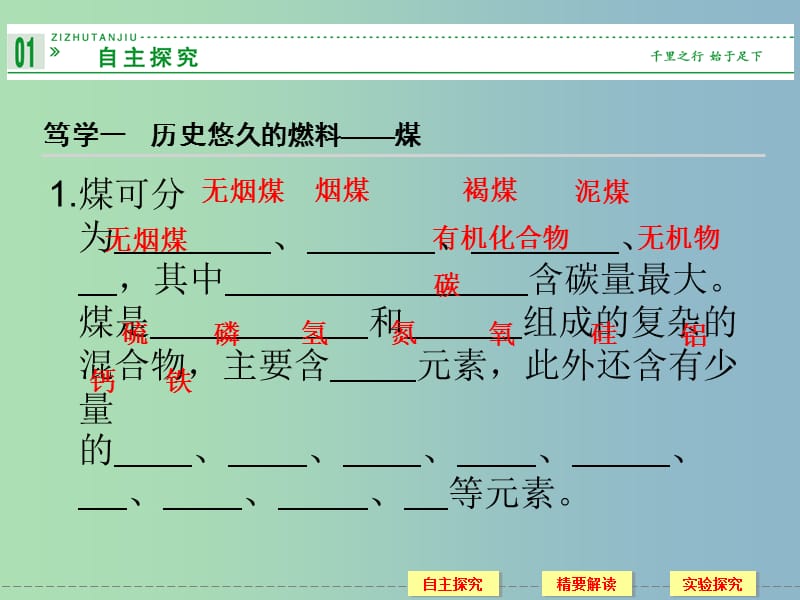 高中化学 3-2 家用燃料的更新同步课件 鲁科版选修1.ppt_第3页