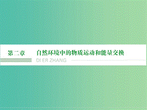 高考地理大一輪復(fù)習(xí) 第2章 自然環(huán)境中的物質(zhì)運(yùn)動(dòng)與能量交換（第1課時(shí)）課件 新人教版.ppt