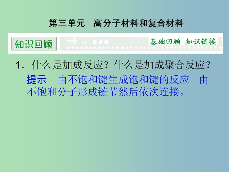 高中化学 3.3高分子材料和复合材料课件 苏教版选修1.ppt_第1页