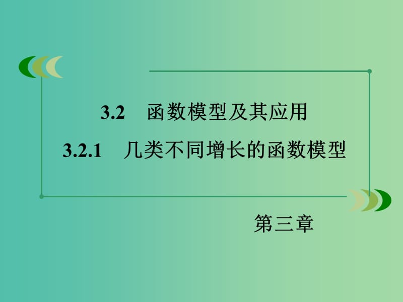 高中数学 3.2.1几类不同增长的函数模型课件 新人教A版必修1 .ppt_第3页