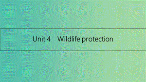 高考英語一輪總復(fù)習(xí) 第一部分 教材知識(shí)梳理 Unit 4 Wildlife protection課件 新人教版必修2.ppt