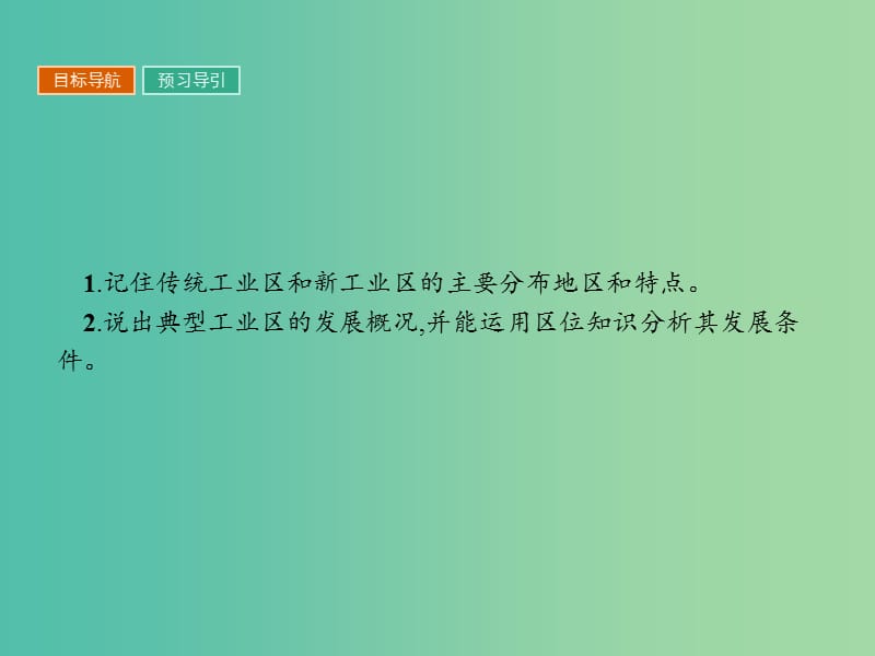 高中地理第四章工业地域的形成与发展4.3传统工业区与新工业区课件新人教版.ppt_第2页