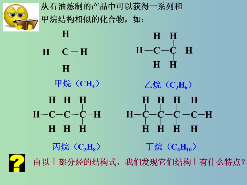 高中化学 第3章 第1节 甲烷（2）课件 新人教版必修2.ppt_第1页