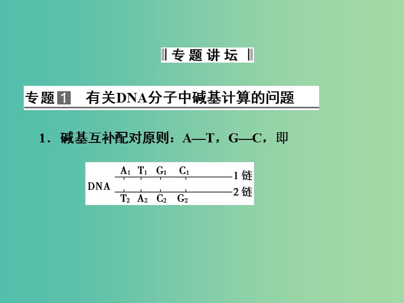 高中生物 第四章 遗传的分子基础课件 苏教版必修2.ppt_第3页