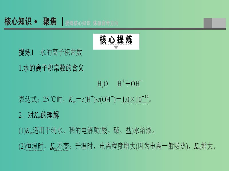 高三化学二轮复习 第1部分 专题2 化学基本理论 突破点10 四大平衡常数课件.ppt_第2页