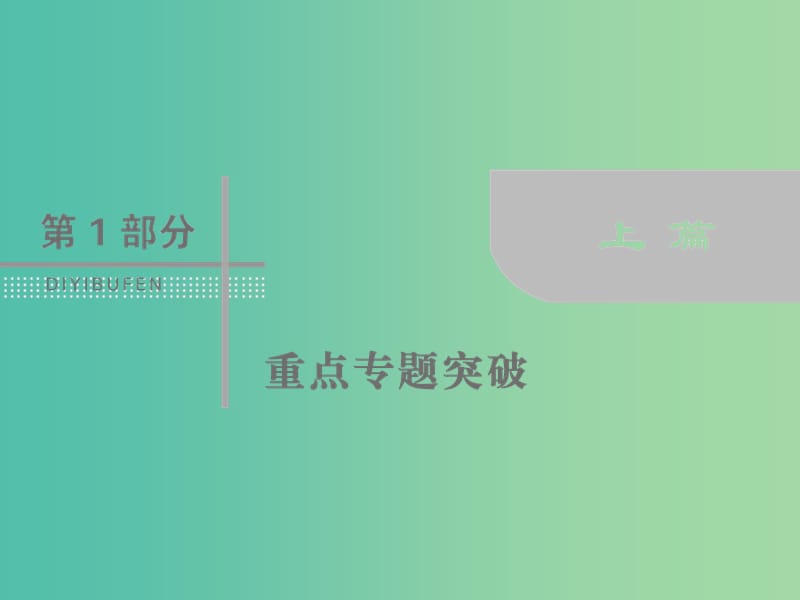 高考数学二轮复习第1部分专题二函数不等式导数1-2-1函数的图象与性质课件文.ppt_第1页