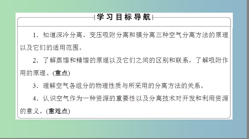 高中化学主题1空气资源氨的合成课题1空气的分离课件鲁科版.ppt_第2页