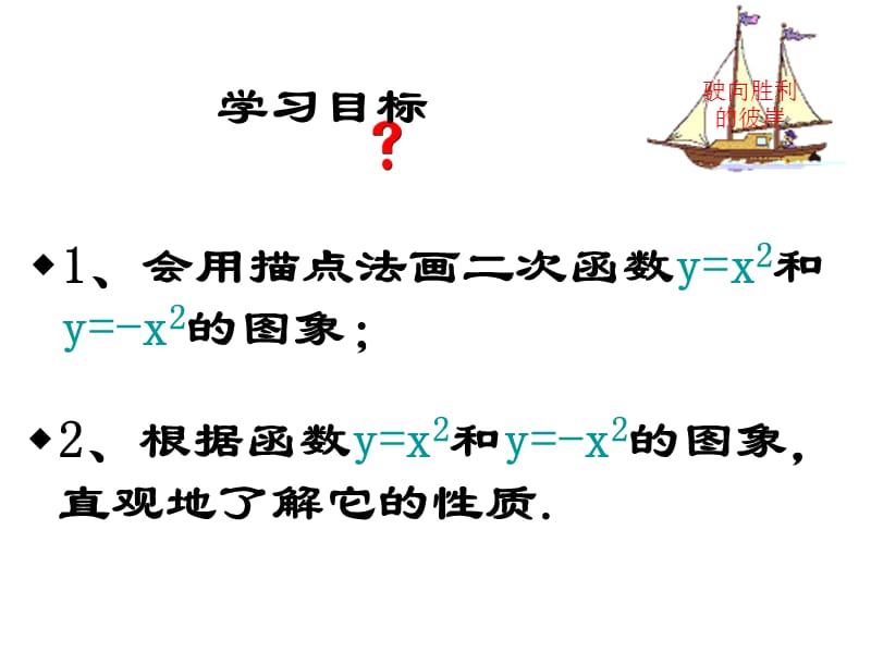 二次函数y=ax2图像和性质.ppt_第2页