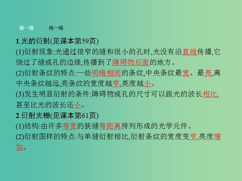 高中物理 第13章 光 5-6 光的衍射 光的偏振课件 新人教版选修3-4.ppt_第3页